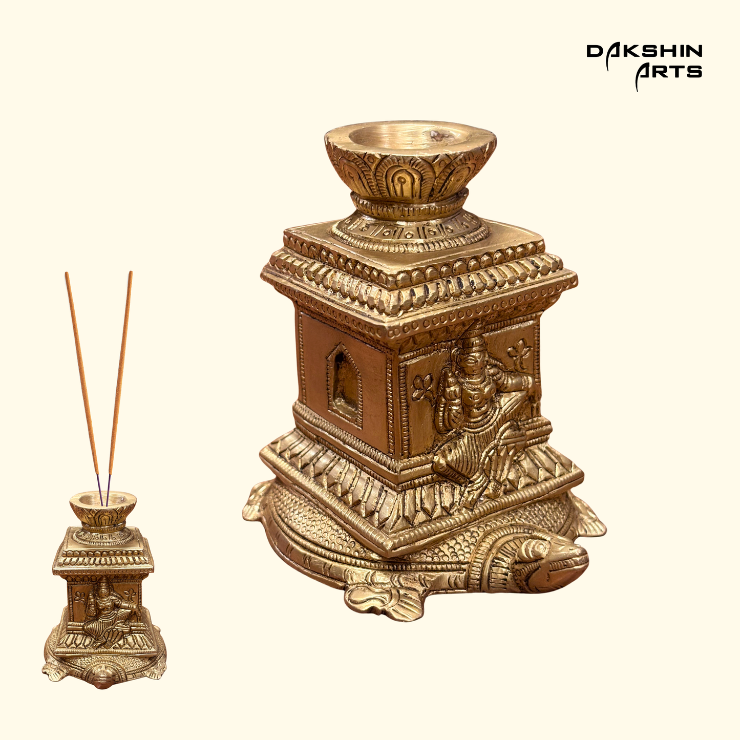 Saligram Incense Holder - Dakshin Arts