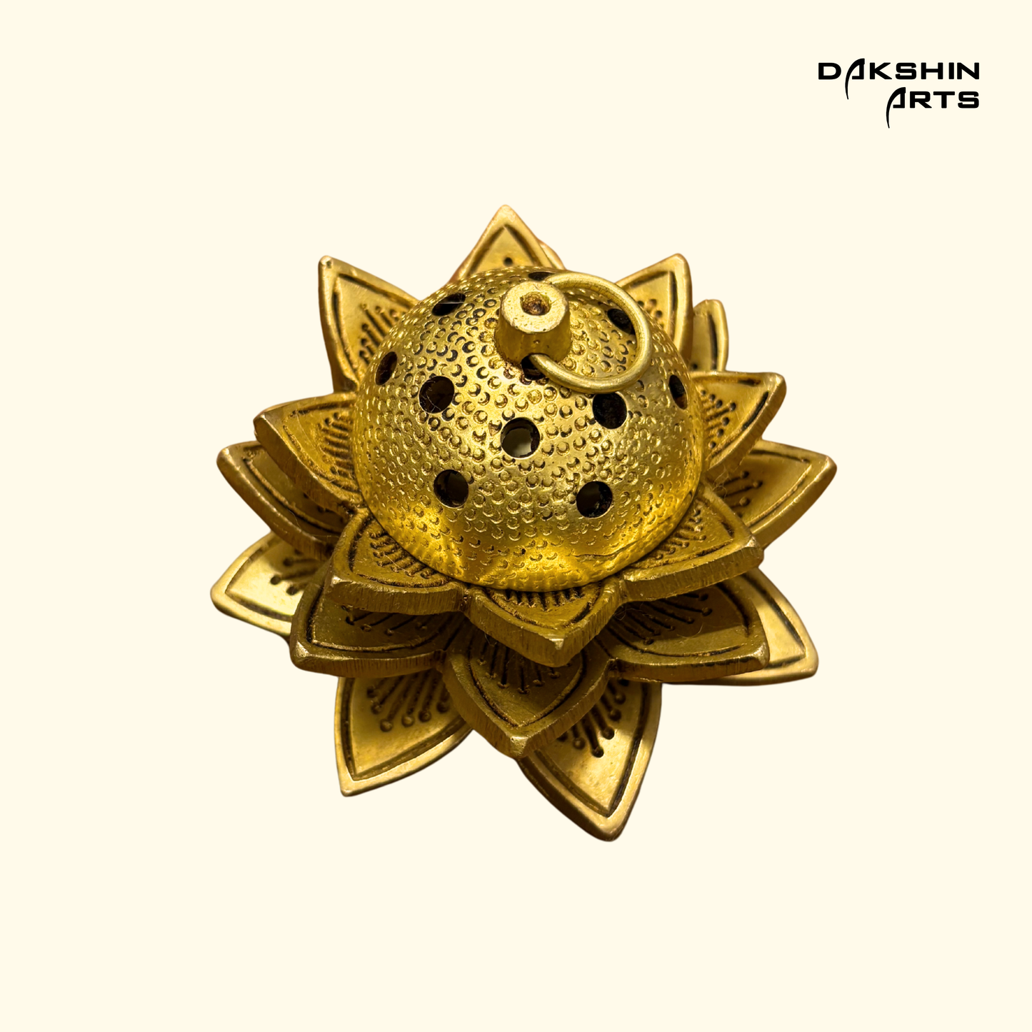 Flower Dhoopdani -Brass