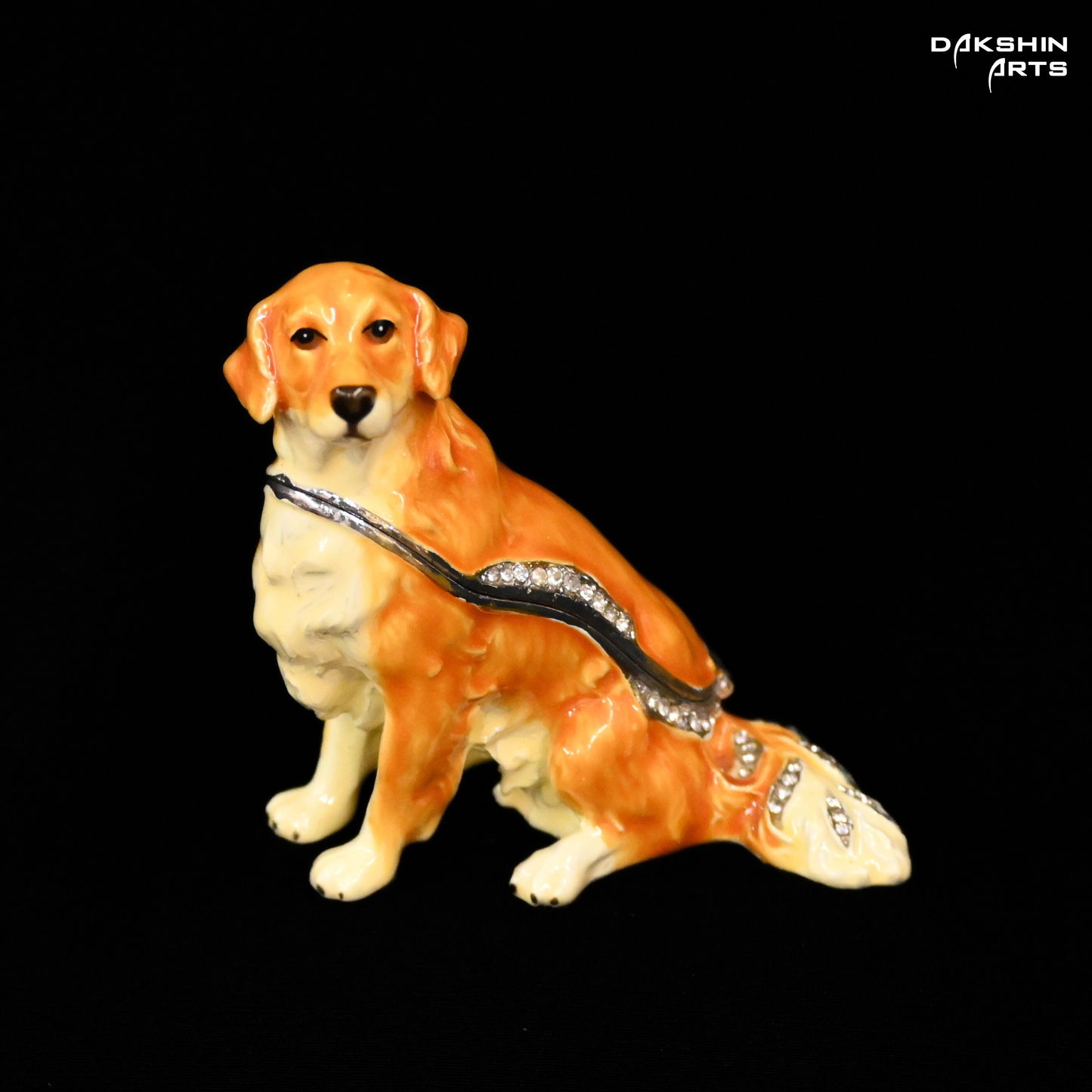 Dog Enamel Box