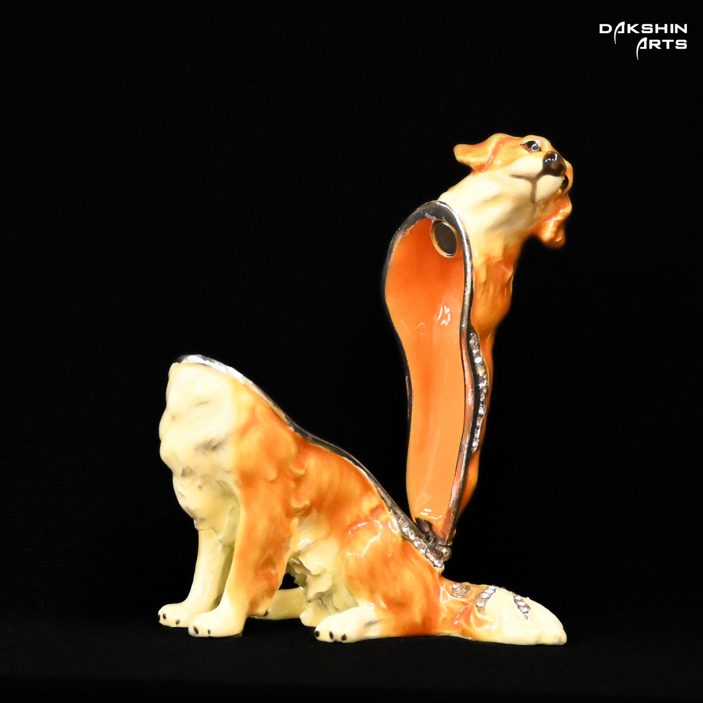 Dog Enamel Box