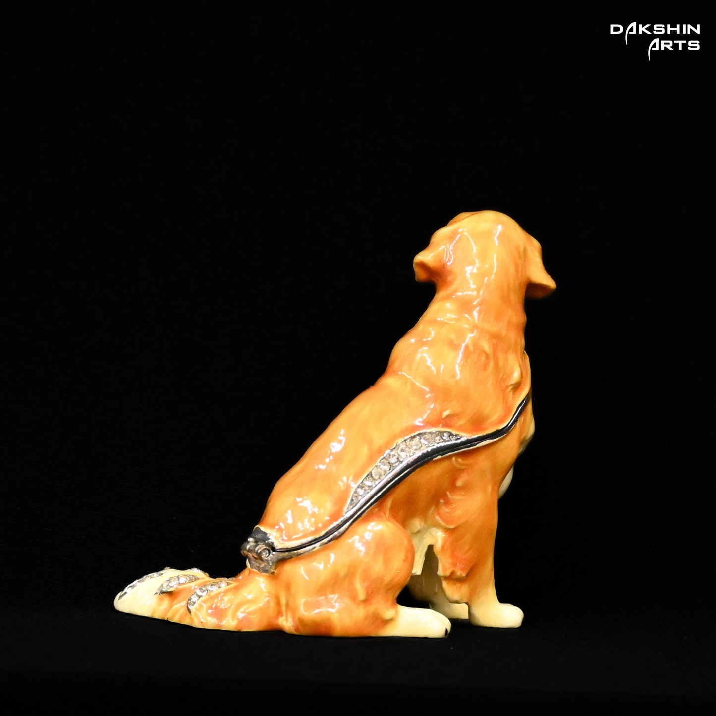 Dog Enamel Box