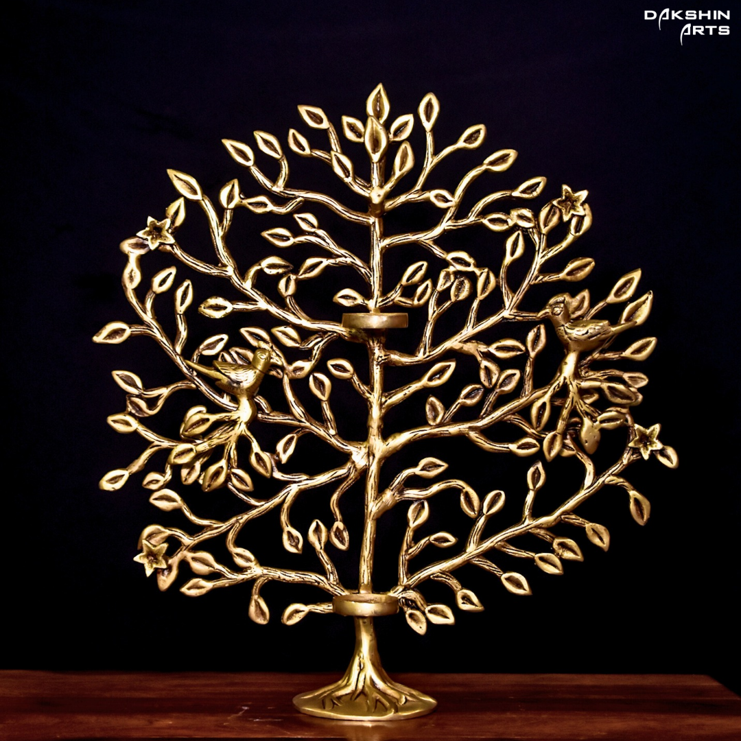 TREE CANDLE STAND - Dakshin Arts