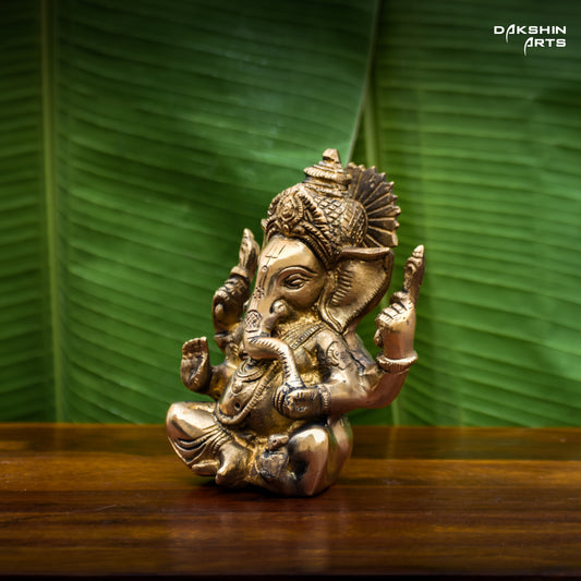 Appu Ganesha 5.5" - Dakshin Arts