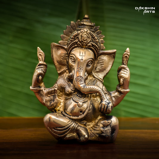 Appu Ganesha 5.5" - Dakshin Arts