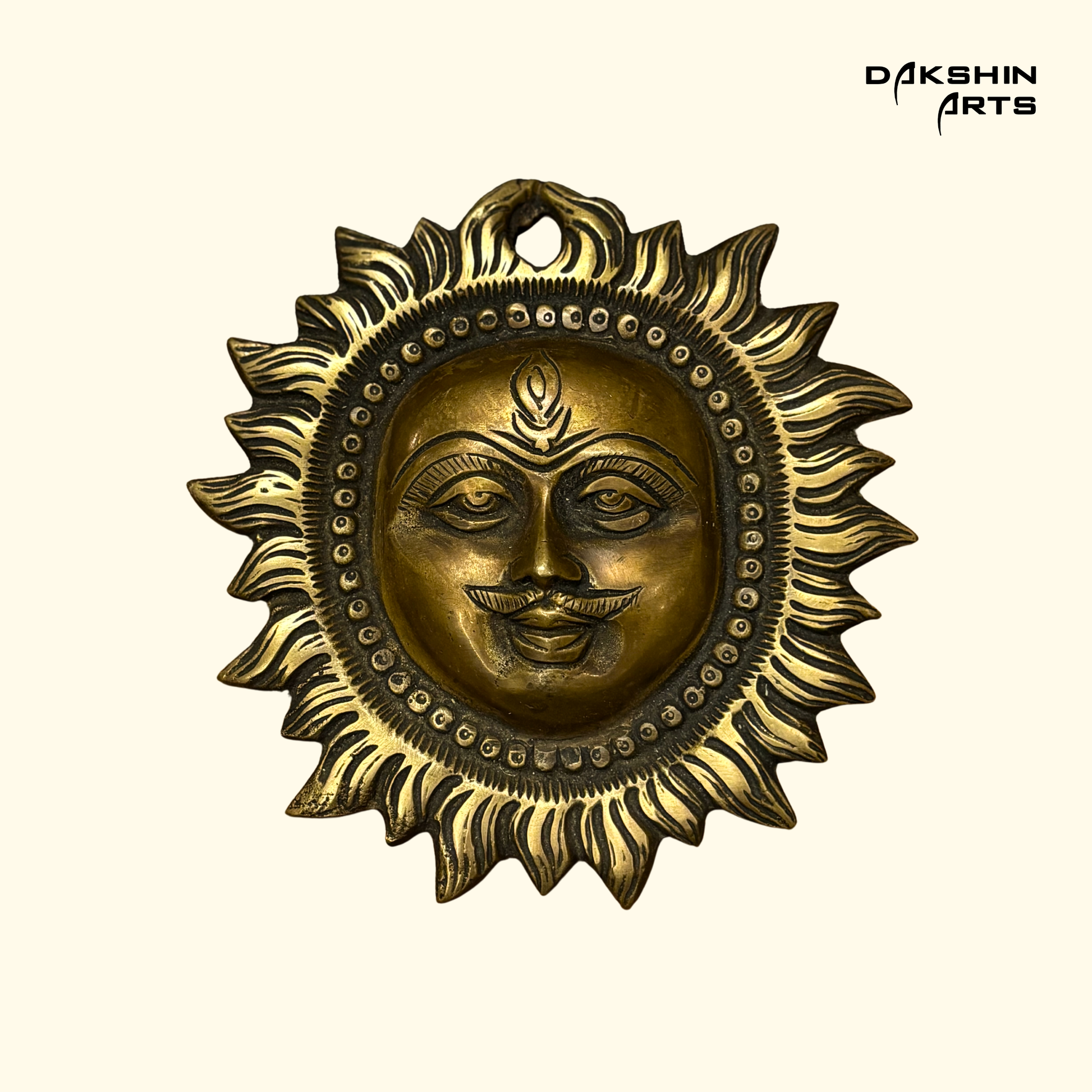 Sun Face Mask - Brown Gold - Dakshin Arts