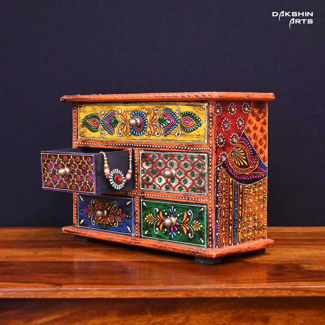 Jewellery Box - Cupboard Design - Dakshin Arts