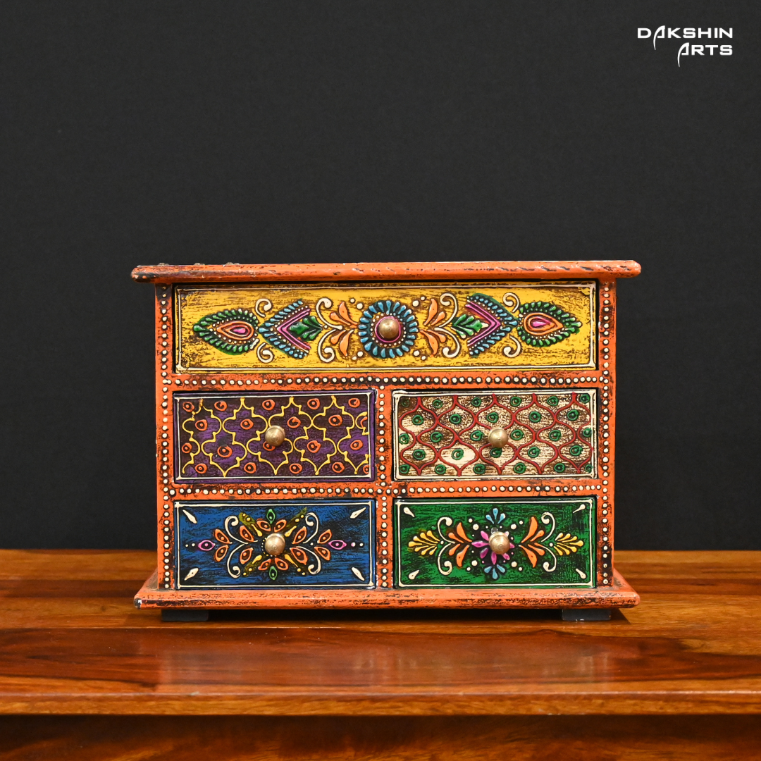 Jewellery Box - Cupboard Design - Dakshin Arts