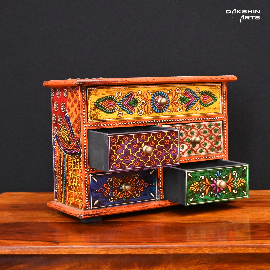 Jewellery Box - Cupboard Design - Dakshin Arts