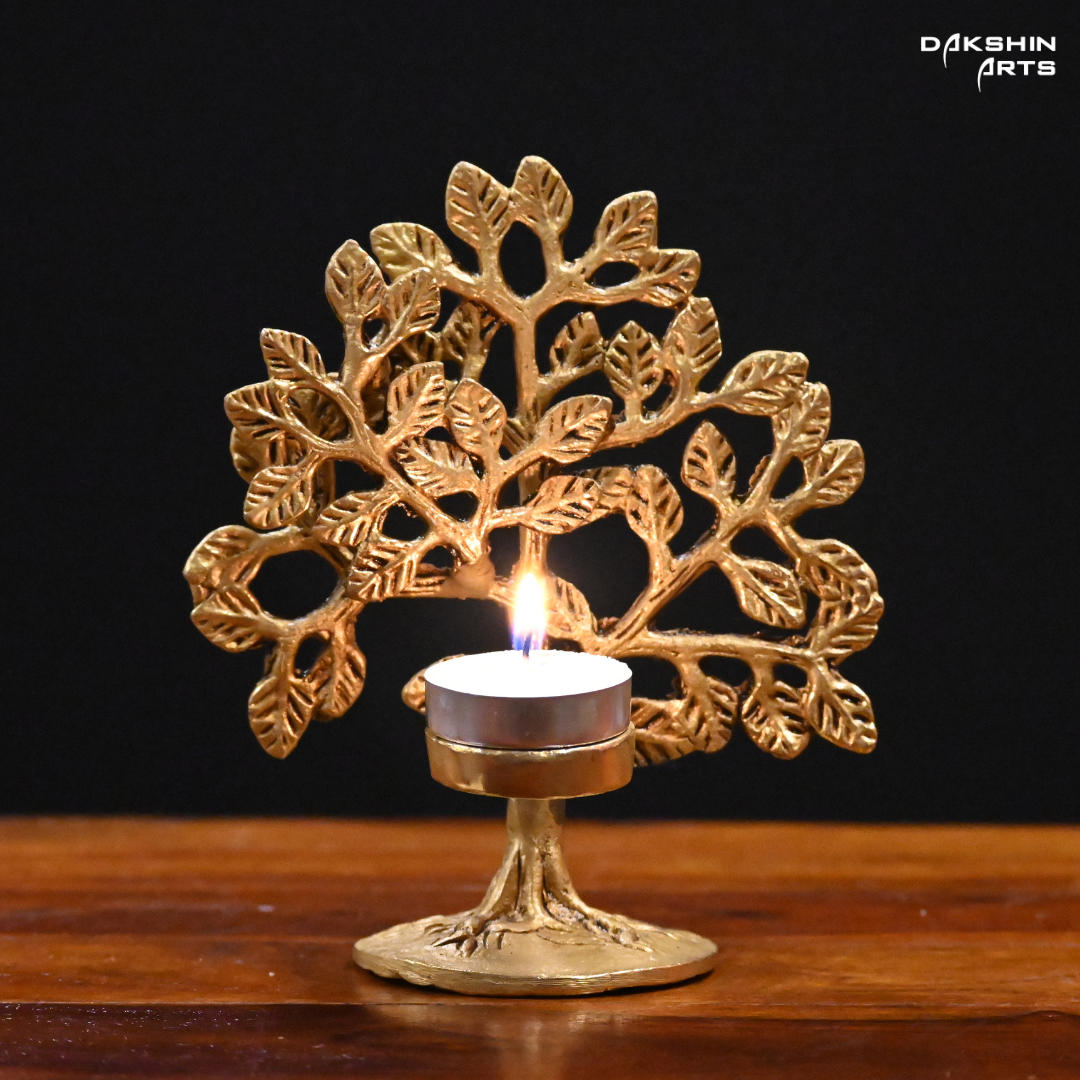 Tree Candle Stand - Dakshin Arts